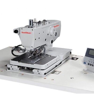 Máy thùa khuy mắt phụng điện tử, motor liền trục, cắt chỉ ngắn SPS/F-BH6000-02