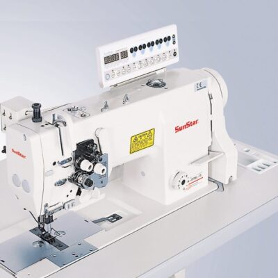 Máy may 2 kim di động điện tử, ổ lớn, cắt chỉ tự động KM-797BL-7S